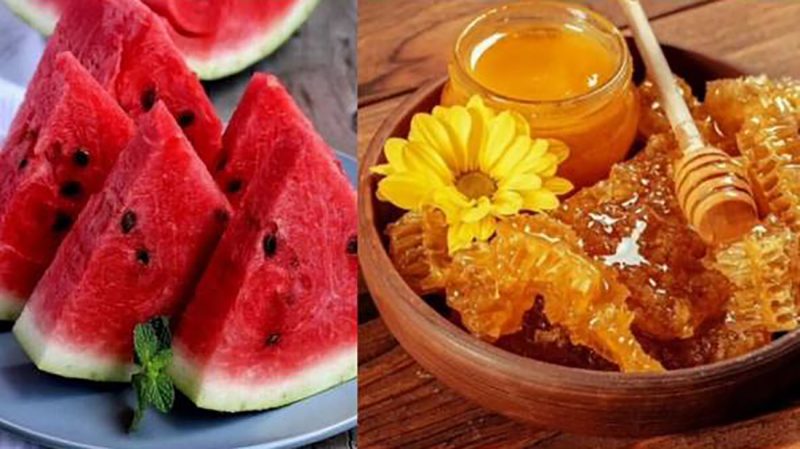 شربت هندوانه عسلی