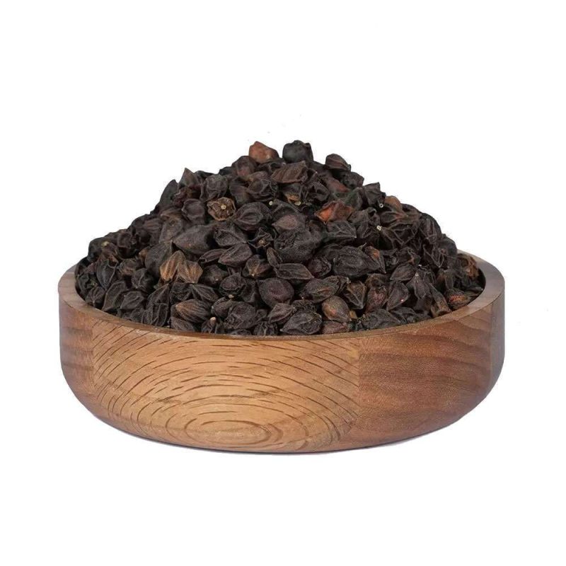 سپستان پس از خشک شدن سیاه میشود